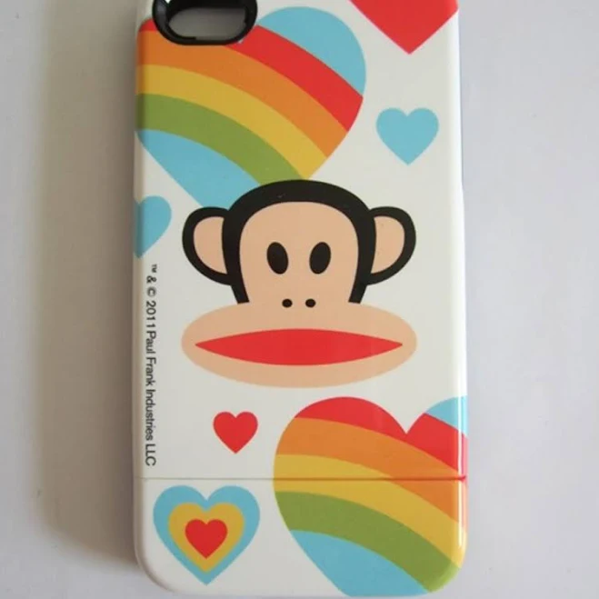 Paul Frank Julius Monkey Rainbow Heart Phone Case - New Electronics | Color: White