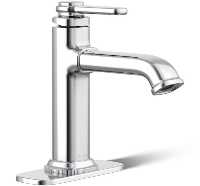 Kohler Envelu Modern Centerset Bathroom Sink Faucet