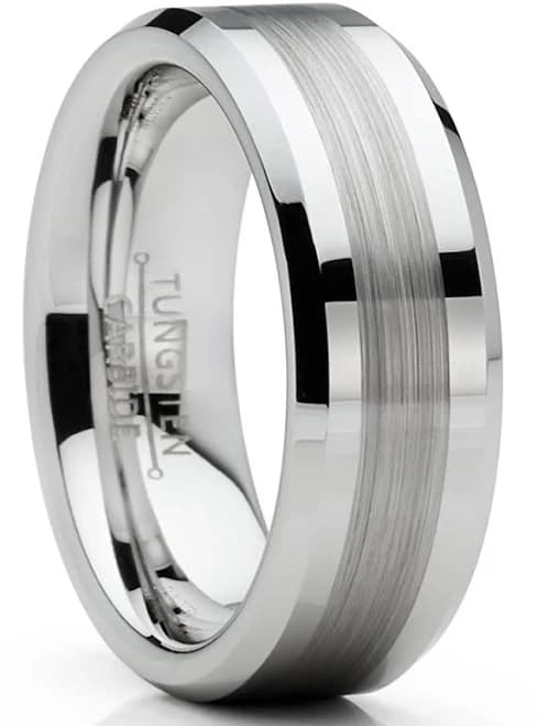 Men's Tungsten Wedding Band