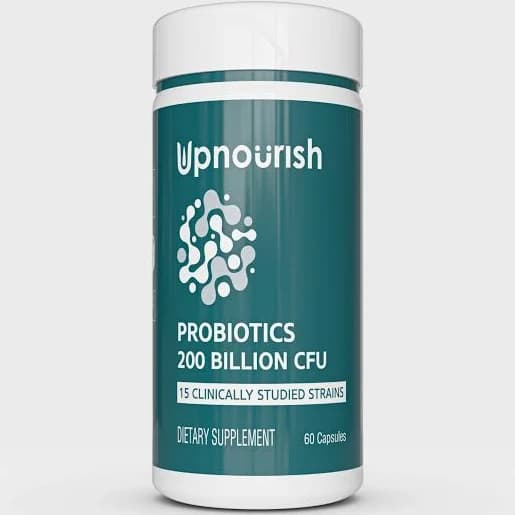 UpNourish Probiotics 200 Billion CFUs