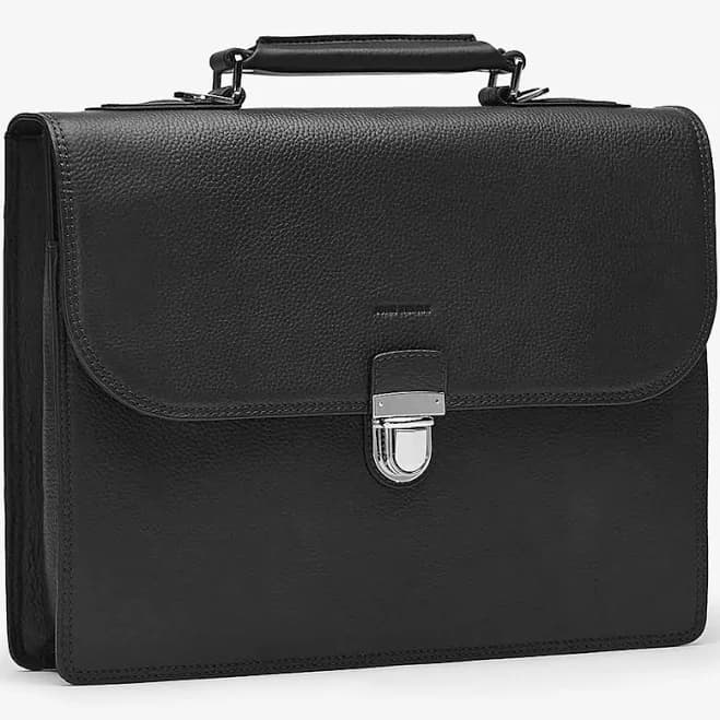 John Henric Men's Parma Briefcase