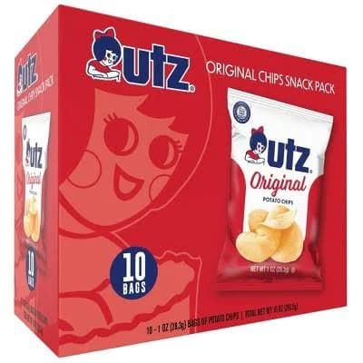Utz Original Potato Chips Snack Pack