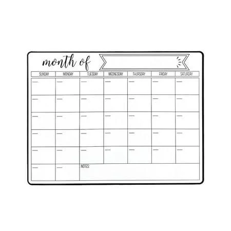 Magnetic Weekly Meal Planner