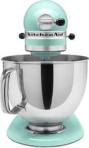 KitchenAid Artisan Series 5 Quart Tilt Head Stand Mixer with Pouring Shield KSM150PS, Ice Blue: Electric Stand Mixers: Home & Kitchen - Amazon.com