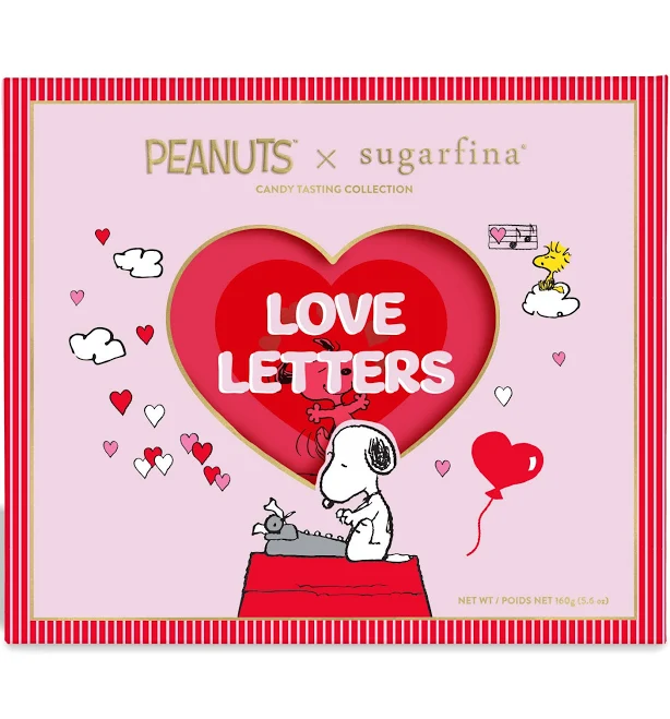 Sugarfina Peanuts Love Letters Tasting Collection