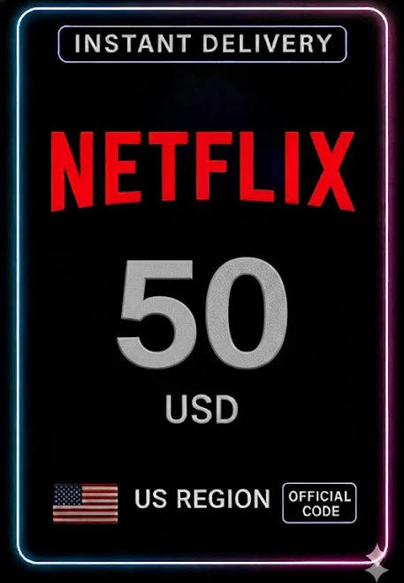 Netflix Gift Card - $50 (US)