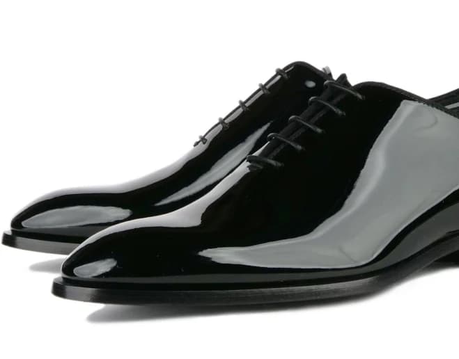 Patent Leather Oxford Wholecut Evening