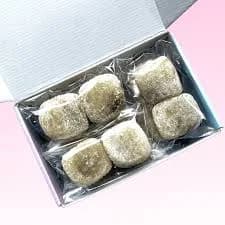 Milk Tea Mochi with Boba Center | 12 Pieces