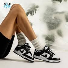 Nike Women's Dunk Low Retro Panda Black/White Shoes DD1503-101 | eBay