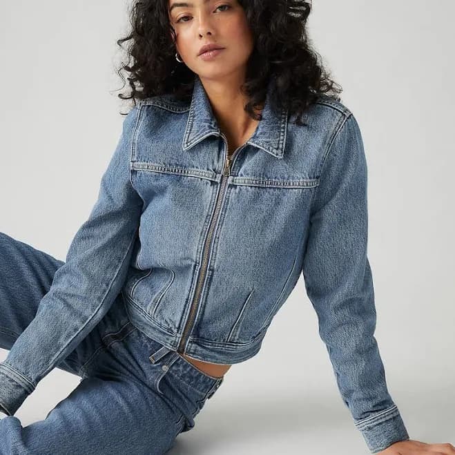Levi's Xs Dart Trucker Jacket Women's