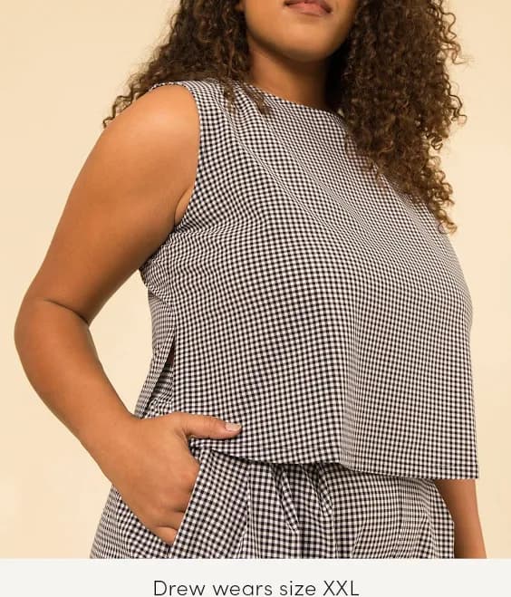 Wayre Everyday Collection Boxy Shift & Snap Tank