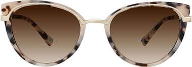 Ivory Tortoiseshell Cat-Eye Glasses #7827835 | Zenni Optical