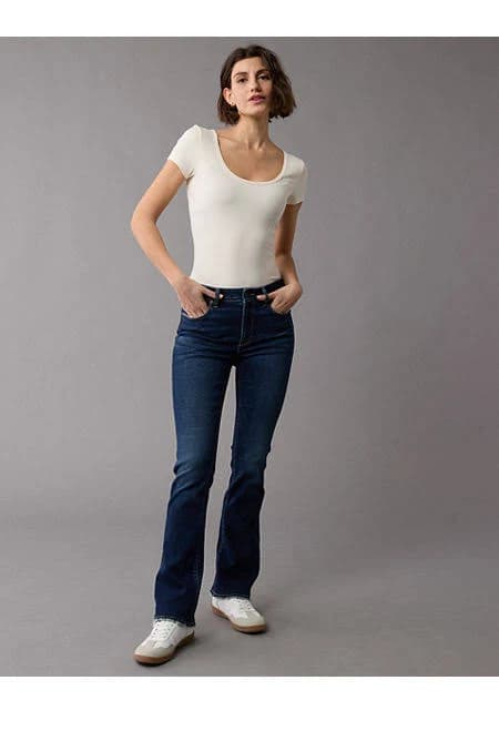 AE Next Level High-Waisted Skinny Kick Jean