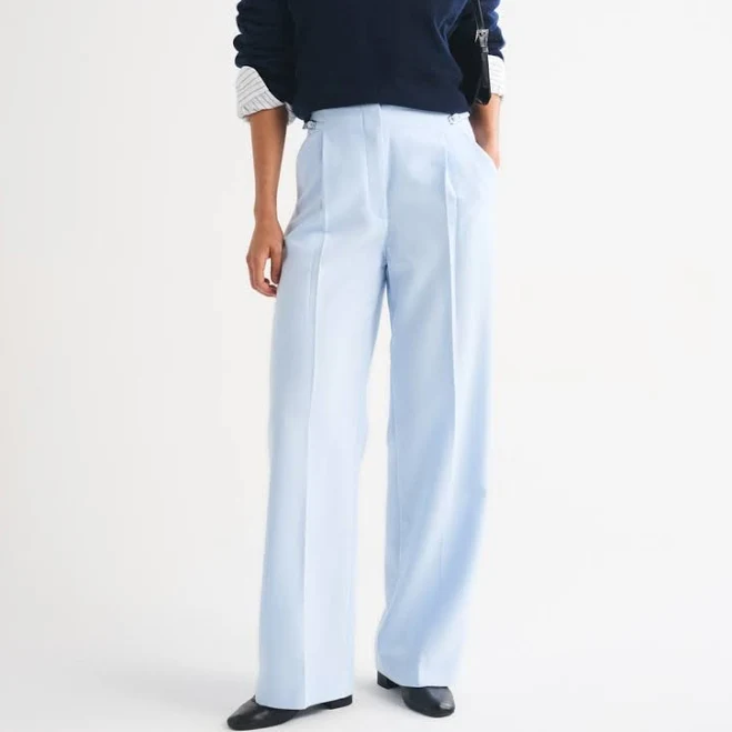 Women's Abercrombie & Fitch A&F Sloane Tailored Wide Leg Pant