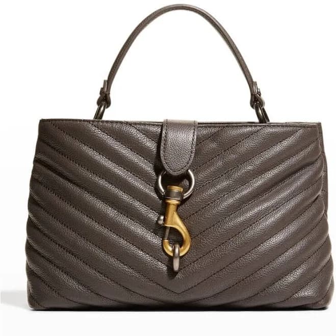 Rebecca Minkoff Edie Quilted Leather Satchel Bag