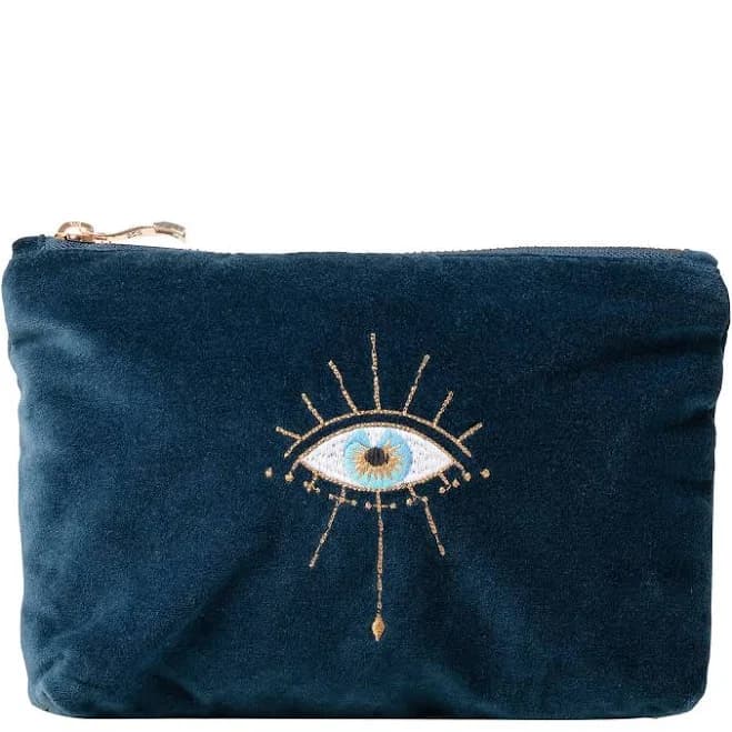 Elizabeth Scarlett Mystical Velvet Mini Pouch