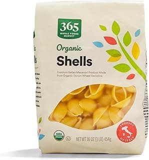 Organic Shells, 16 Ounce