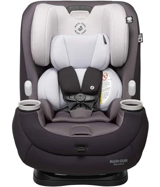 Maxi-Cosi Pria All-in-One Convertible Car Seat, rear-facing, from 4-40 pounds, Blackened Pearl