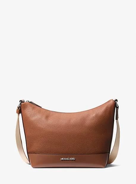 Michael Kors Men's Cooper Pebbled Leather Crescent Bag