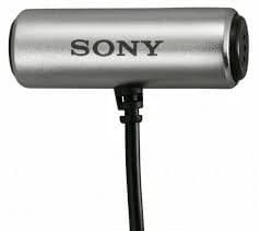 Sony Clip Style Omnidirectional Stereo Microphone - ECMCS3