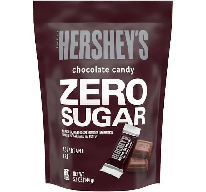 Hershey's Zero Sugar Chocolate Candy