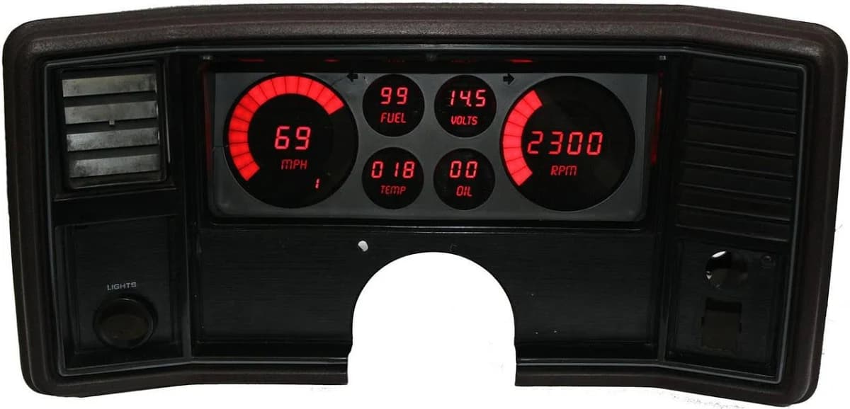 Intellitronix DP9002R Digital Gauge Panel