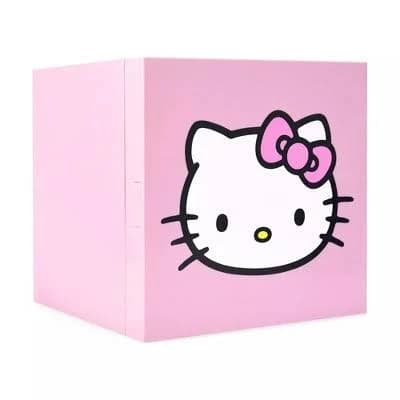 Ukonic Hello Kitty Pink 6.7L Single Door Mini Fridge