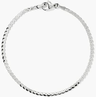 Serpentine Chain Bracelet - Jewelry | Mejuri