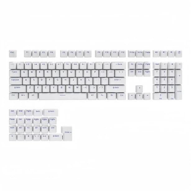 KeyCapUS OEM PBT Double-Shot Keycap Set