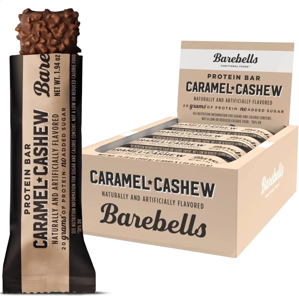 Barebells Protein Bar Caramel Cashew