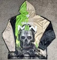 Call Of Duty Modern Warfare 3 Hoodie Mens Large-Multicolor Hooded Pullover