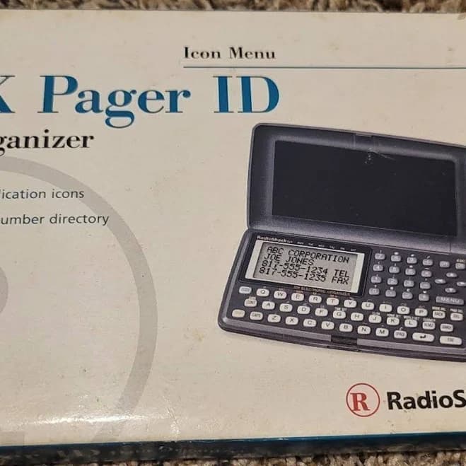 Radioshack Vintage Radio Shack 64K Pager - Vintage & collectibles | Color: Grey