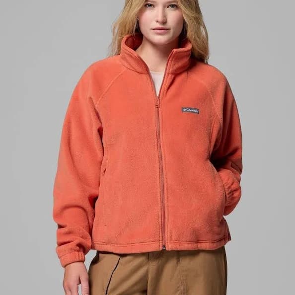 Columbia Women's Benton Springs Relaxed Full-Zip Fleece Jacket