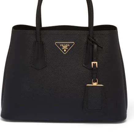 Prada Double Medium Saffiano Leather Bag