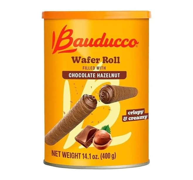 Bauducco Chocolate Hazelnut Wafer Roll