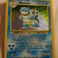 Blastoise Base Set Holo #2/102. Excellent to Near Mint Condition.