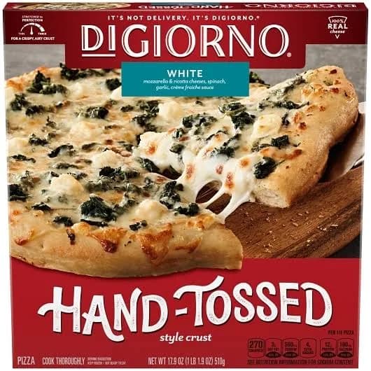 Digiorno Hand Tossed Style Crust White Pizza