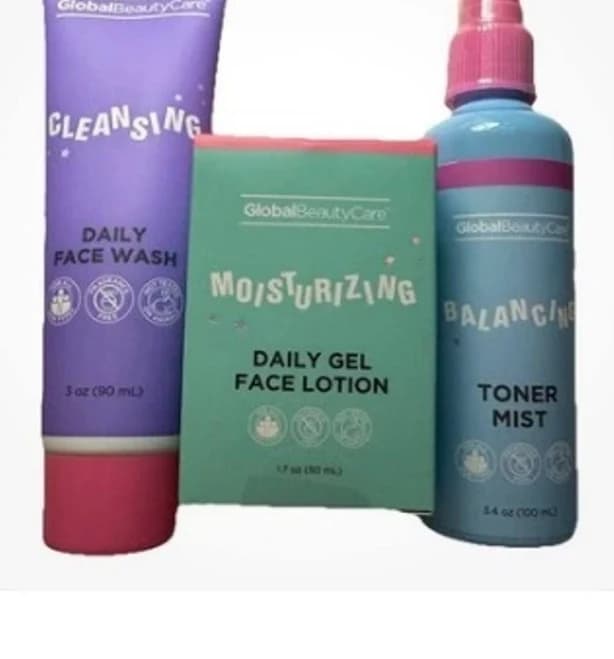 Global Beauty Care 3 Pc Skincare Set - New Beauty