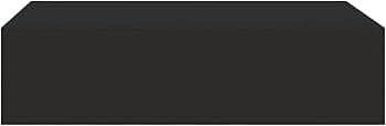 Amazon.com: FCYNZDY Wall Shelves Wall ShelvesMobile Wall Shelf with Drawers Black 60x23.5x10 cm in MDF, Wall Shelf, Wall Shelves, Wall Shelf Hanging Shelf for Entrance Shelf, Nero : Home & Kitchen