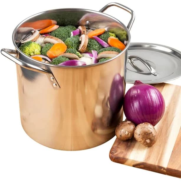 McSunley Stainless Steel Stock Pot