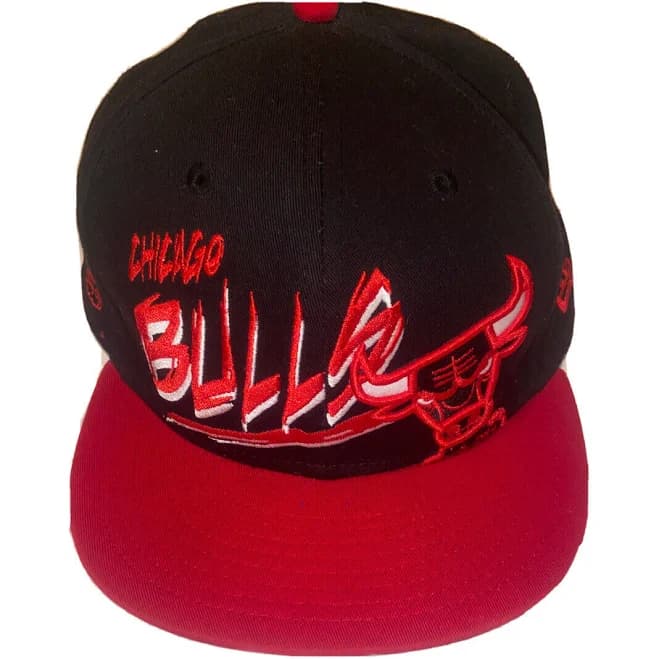 New Era Men's Chicago Bulls Rally Drive Finish Line Patch Snapback Hat