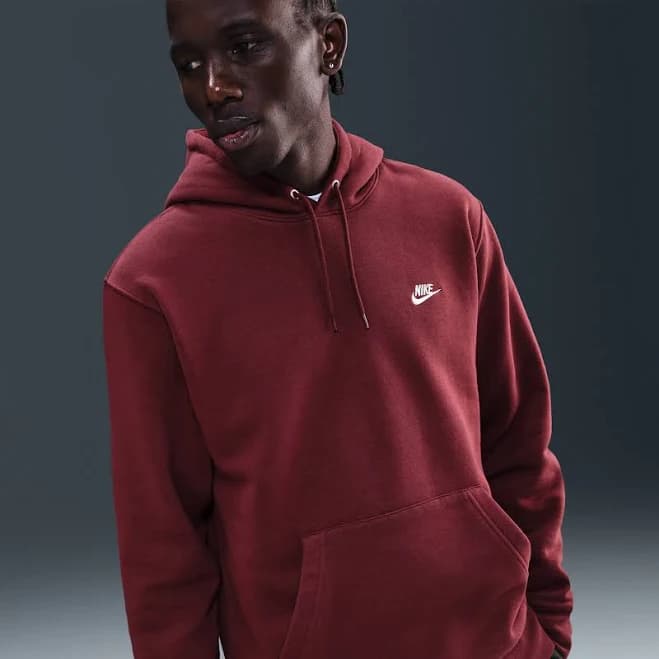 Nike Men's Club Pullover Fleece Hoodie