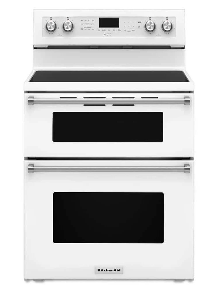 KitchenAid 30" Freestanding Double Oven Electric Range