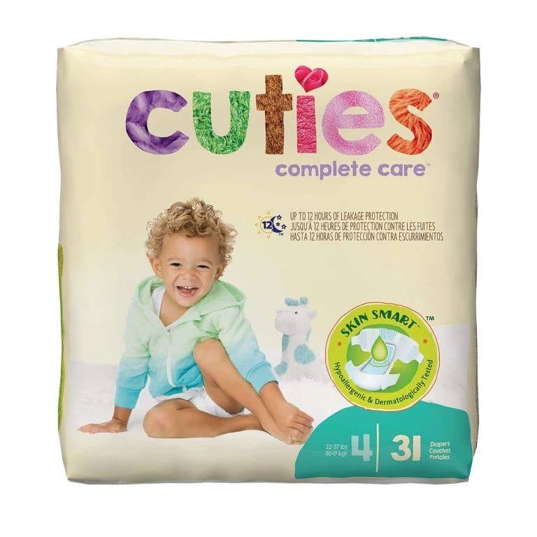 Cuties Diapers Size