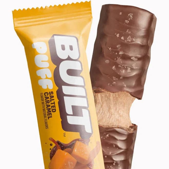 Built Bar Puffs Salted Caramel 40g