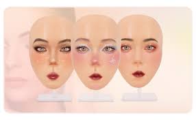 Amazon.com: Nasrslla Makeup Practice Face - Silicone Mannequin for Reusable Eyelash Eye Shadow Eye Liner Training face Practice Board for Beginners and Makeup Artists : Beauty & Personal Care