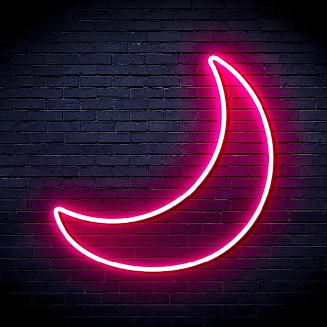 Advpro Moon Ultra-Bright LED Neon Sign