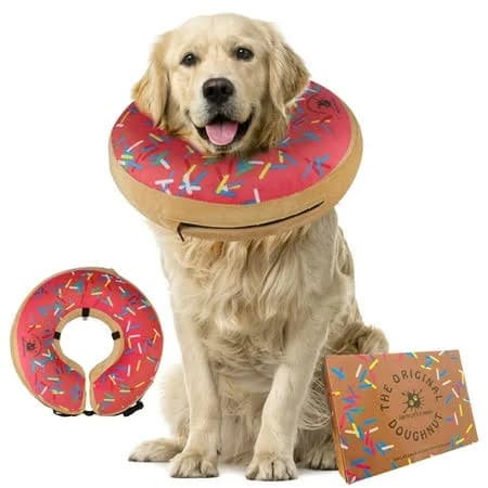 Dirty Little Paws Dog Donut Collar