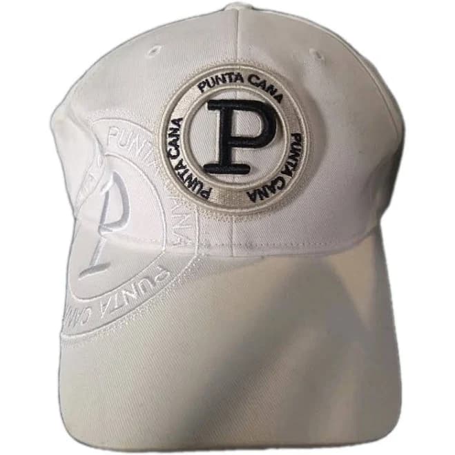 Robin Ruth Punta Cana Cap White / Black Adjustable Baseball Hat