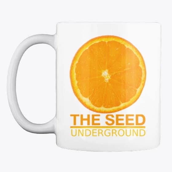 The Seed Orange Logo Mugs